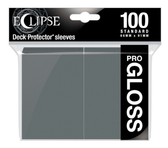 (image for) Eclipse Pro Gloss Grey Standard Sleeves (100)